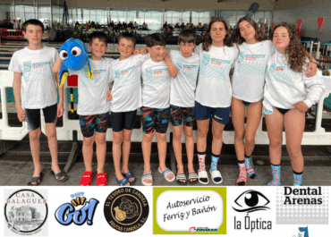 Grandes resultados en la quinta jornada de Liga de natación celebrada en Villena